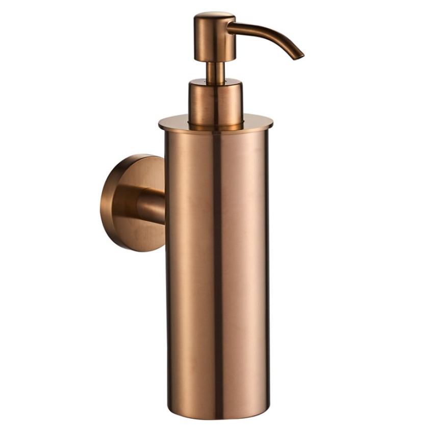 Cutout image of JTP Vos Brushed Bronze Soap Dispenser